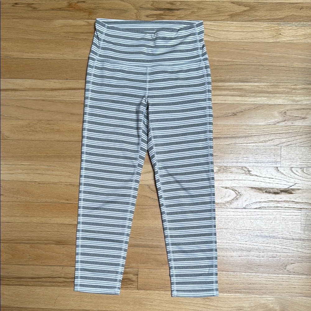 Striped Gray Women’s Leggings